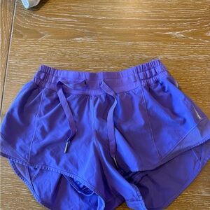 Lulu purple shorts size 4